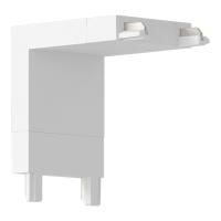 ST067.509.14 Соединитель угловой "потолок-стена" SKYFLAT ST-Luce Белый