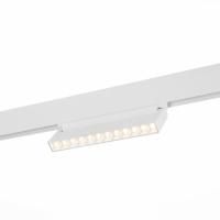 ST364.536.12 Магнитный трековый светильник белый LED 1*12W 3000K 1 009Lm Ra>80 36° IP20 L219xW22xH10