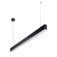 358878 OVER NT22 406 черный Светильник подвесной светодиодный (длина подвесов 1,2м) IP20 LED 4000K 40W вниз + 12W вверх 220V ITER