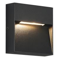 SL9537.411.14 Светильник уличный настенный ST-Luce черный/черный LED 1*1,5W 3000K