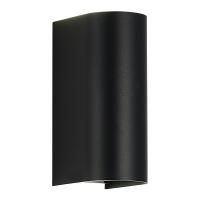 SL9516.401.01 Светильник уличный настенный ST-Luce черный/черный LED 1*10W 3000K/4000K/6500K