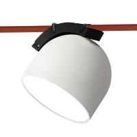 ST451.536.12.2 Св-к трек. Белый LED 1*12W 3000K 794Lm Ra90 120 IP20 D100xH107 48V