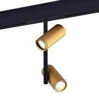 ST808.246.16 Магнитный трековый светильник Золотистый LED 1*16W 4000K 1 250Lm Ra>90 36° IP20 D45xH24