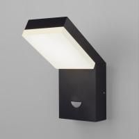 Уличный настенный светодиодный светильник Sensor IP54 с датчиком движения 1541 TECHNO LED черный