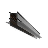 ST004.439.12 Шинопровод магнитный встраиваемый под ГКЛ 12мм ST-Luce Черный Длина 3 000мм