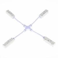 ST006.569.00 Коннектор питания X-образный для магнитного шинопровода ST-Luce Белый