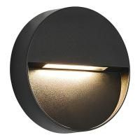 SL9537.401.14 Светильник уличный настенный ST-Luce черный/черный LED 1*1,5W 3000K