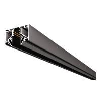 ST047.439.02 Шинопровод для монтажа SKYLINE 48 под натяжной потолок  ST-Luce Черный Длина 3 000мм