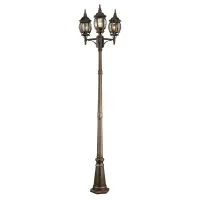 Парковый светильник Arte Lamp ATLANTA A1047PA-3BN