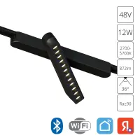 Магнитный трековый светильник Arte Lamp RAPID SMART A2961PL-1BK