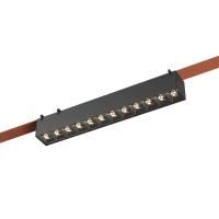 ST455.436.12 Св-к трек. Черный LED 1*12W 3000K 1 050Lm Ra90 24 IP20 L323xW40xH45 48V