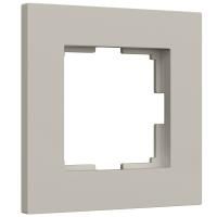 W0012917/ Рамка на 1 пост Slab (дымчатый софт)