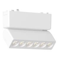 ST675.536.06 Магнитный трековый светильник Белый LED 1*6W 3000K 360Lm Ra>90 IP20 L122xW26xH80 48V