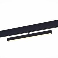 ST802.436.12 Магнитный трековый светильник Черный LED 1*12W 3000K 700Lm Ra>90 120° IP20 L405xW22,5xH