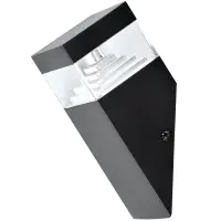 Уличный настенный светильник Arte Lamp SHALBY A2218AL-1BK