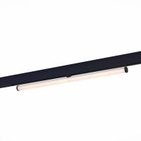 ST803.436.10 Магнитный трековый светильник Черный LED 1*10W 3000K 1 200Lm Ra>90 120° IP20 L604xW28xH