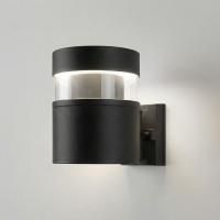 Уличный настенный светодиодный светильник Черный 1530 TECHNO LED  черный