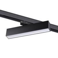 358853 PORT NT22 308 черный Светильник трехфазный трековый светодиодный IP20 LED 4000K 18W 220V ITER