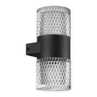 359294 STREET NT24 722 черный Светильник ландшафтный настенный IP65 LED 14W 4000K  175-265V ESTIMA