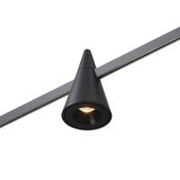 ST813.406.05 Магнитный трековый светильник FARM Черный LED 1*5W 3000K 325Lm Ra90 60 IP20 D70xH115 24