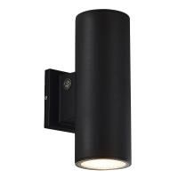 SL9530.411.01 Светильник уличный настенный ST-Luce черный LED 2*15/20/25W 2700/3000/3500/4000/500