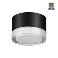 359715 STREET NT25 714 черный Светильник ландшафтный с переключ. цветовой температуры IP65 LED 12W 100-240V 2700К\3200К\4000К ESTIMA