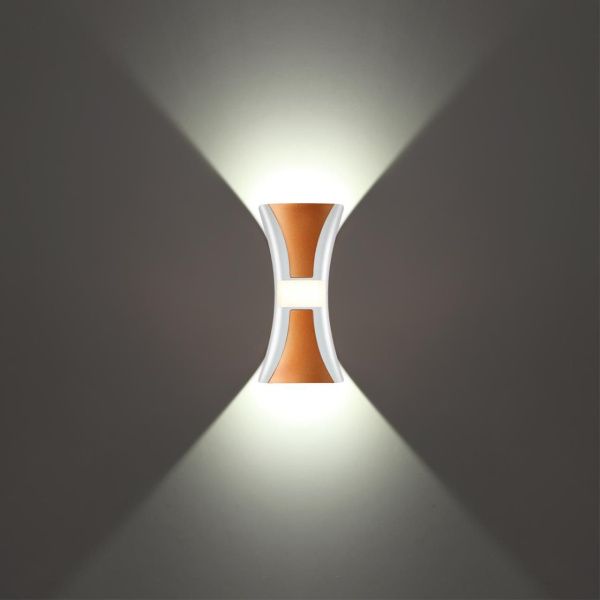358937 STREET NT22 730 белый/золото Светильник ландшафтный светодиодный IP54 LED 4000К 12W 85-265V CALLE