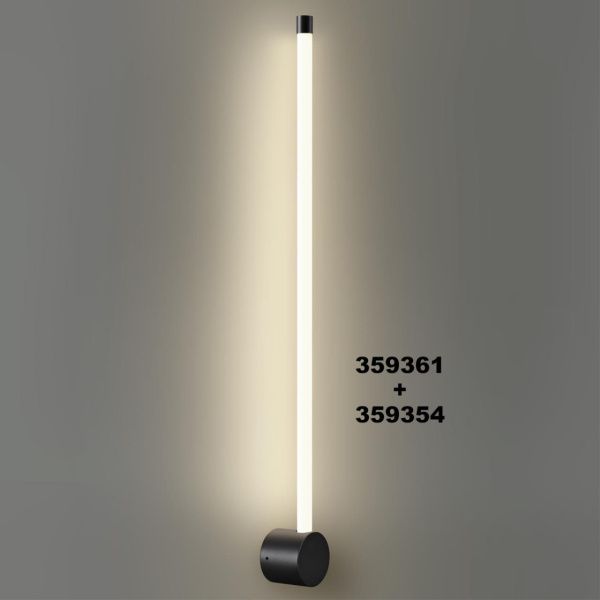 359354 KONST NT24 058 черный Светильник линейный светодиодный IP20 LED 10W 170-265V 4000K 960Лм VITZ