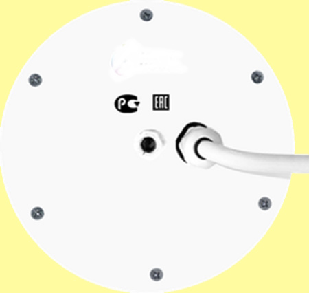 Светящийся LED куб Cube 20 см 220V White