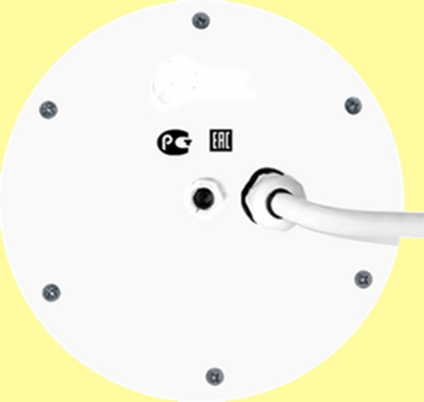 Светящийся LED куб Cube 20 см 220V White