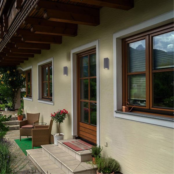 370600 STREET NT19 756 темно-серый Ландшафтный светильник IP54 GU10 2*50W 220V LANDSCAPE