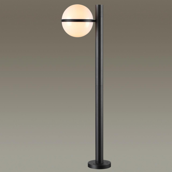4832/1F NATURE ODL21 709 черный/акрил Ландшафтный светильник E27 1*10W IP44 LOMEO