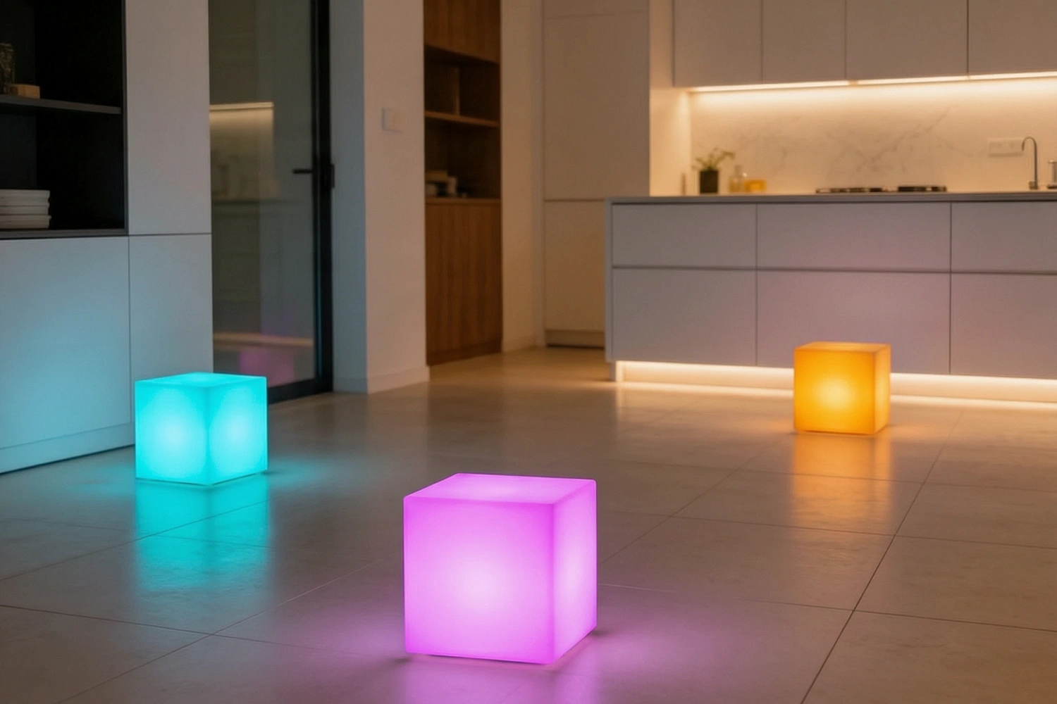 Светящийся LED куб Cube