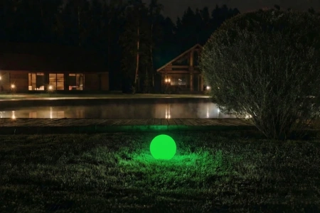 Уличный шар-светильник Moonlight 20 см RGB