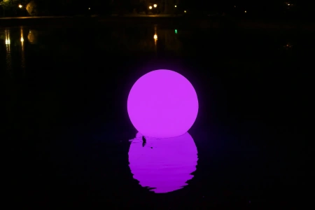 Плавающий шар Moonlight 80 см RGB Accum