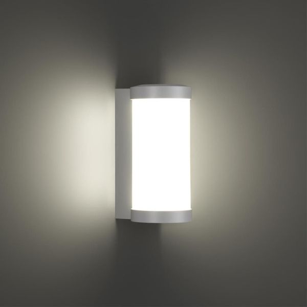 359299 STREET NT24 776 белый Светильник ландшафтный настенный IP65 LED 6W 4000K 180-265V OPAL