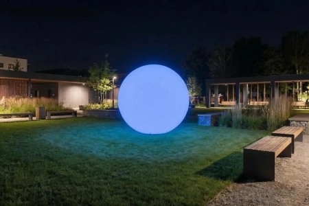 Уличный шар-светильник Moonlight 200 см RGB