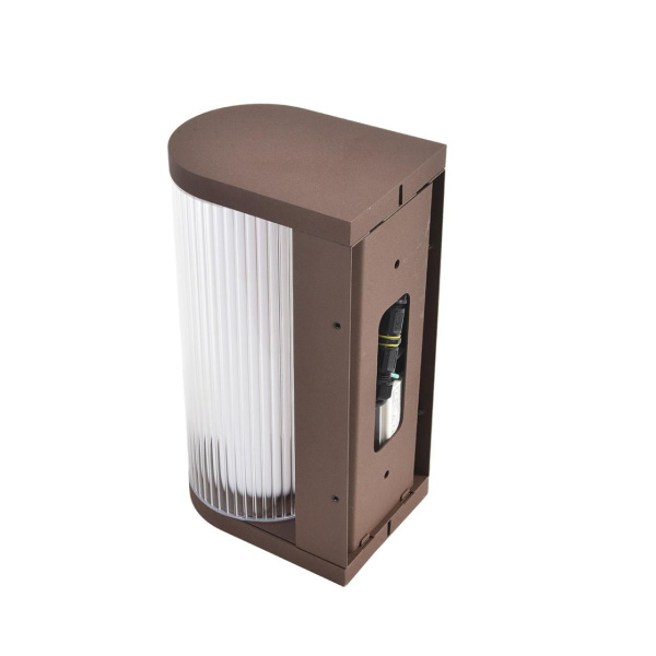 7180/12WL NATURE ODL26 663 светильник коричневый/акрил/металл IP65 LED 12W 750Лм 3000K 162° 220-240V CORTENA
