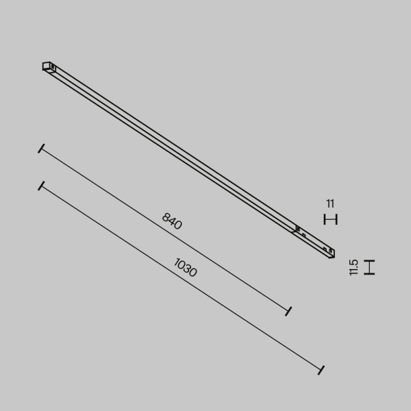 Трековый светильник Technical TR240-4-18WTW-DSZ-B