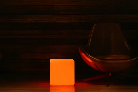 Светящийся LED куб Cube 30 см RGB Accum