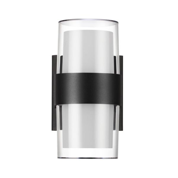 359298 STREET NT24 774 черный Светильник ландшафтный настенный IP65 LED 16W 4000K 175-265V OPAL