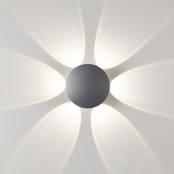 358463 STREET NT20 738 темно-серый  Ландшафтный настенный светильник IP54 LED 4000K 6W 85-265V CALLE