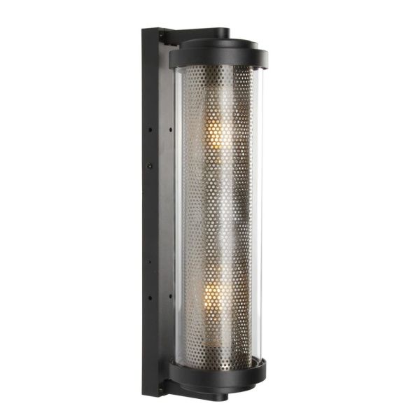 370968 STREET NT24 674 черный Светильник ландшафтный IP54 E27 2*max 25W 220-240V MATRIX