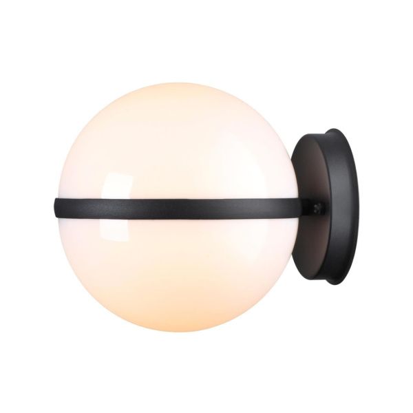 4832/1W NATURE ODL21 709 черный/акрил Ландшафтный настенный светильник E27 1*10W IP44 LOMEO LOMEO