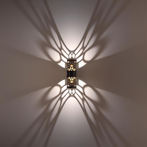 359537 STREET NT25 640 черный Светильник ландшафтный настенный IP65 LED 2*5W 3000К 100-240V NETZ
