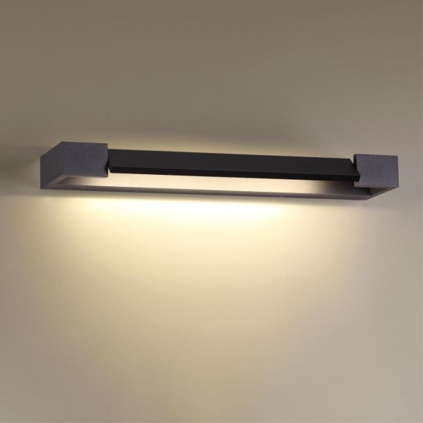 3888/12WB HIGHTECH ODL20 495 черн/металл Настен.поворотн.светильник LED 4000K 12W 220V IP44 ARNO