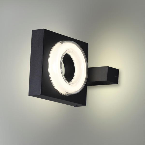 6654/5WL NATURE ODL24 000 черный/металл Уличный настенный светильник IP54 LED 5W 4000K AC85-265V VART