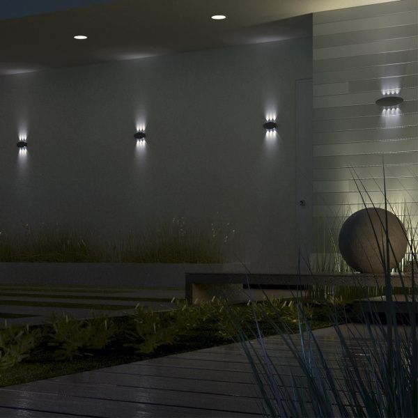 358563 STREET NT21 734 темно-серый Ландшафтный настенный светильник IP54 LED 4000K 6W 85-265V CALLE