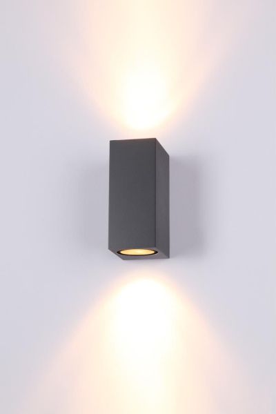 370600 STREET NT19 756 темно-серый Ландшафтный светильник IP54 GU10 2*50W 220V LANDSCAPE