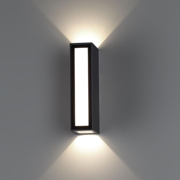 359194 STREET NT23 710 черный Светильник ландшафтный светодиодный IP54 LED 8W 220-240V 4000K 560Лм STRAIT